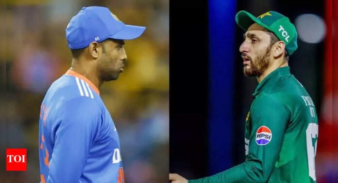 Another controversy! Suryakumar Yadav refuses photoshoot with Pakistan captain Salman Agha? | Cricket News - The Times of India