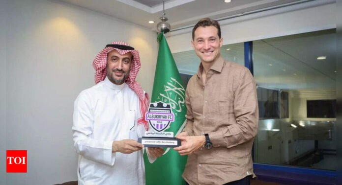 “I have never felt so welcome anywhere”: Al-Kholood’s new owner Ben Harburg surprises Saudi Pro League with community-first plan | Saudi Football News - The Times of India