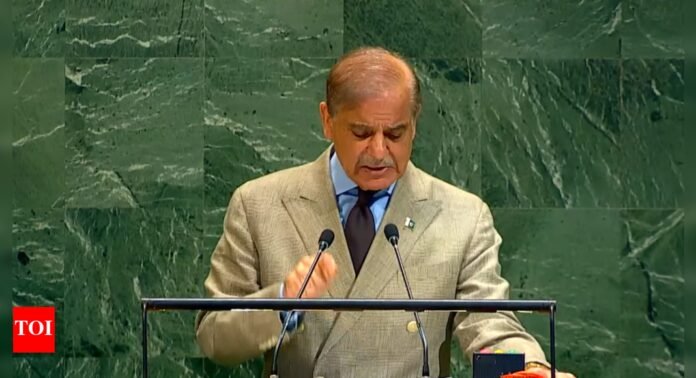 'Man of peace': Pak PM Sharif turns Trump's spokesperson at UN; parrots his ceasefire claim - The Times of India