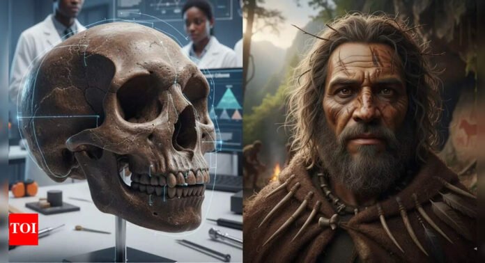 Million-year-old skull suggests humans emerged earlier than thought, challenging the Africa-centric theory of evolution | - The Times of India