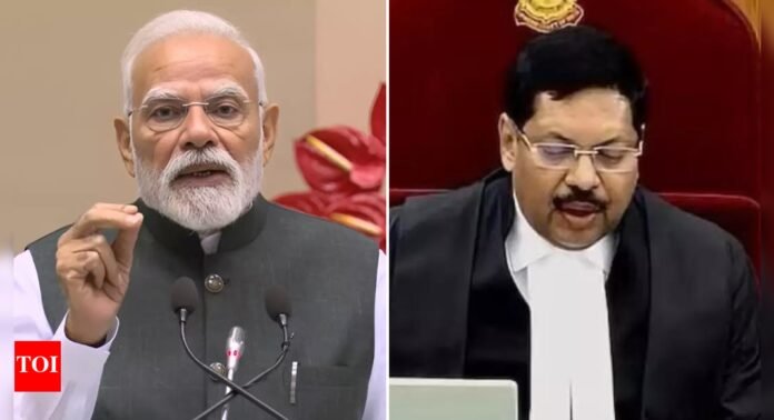 'Angered every Indian': PM Modi slams attack on CJI Gavai; applauds top Justice's calm | India News - The Times of India
