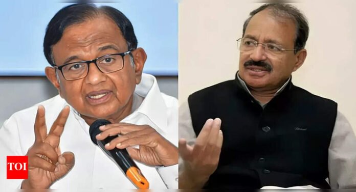 Chidambaram’s 26/11 remark will only help BJP, says Cong’s Alvi; questions timing | India News - The Times of India