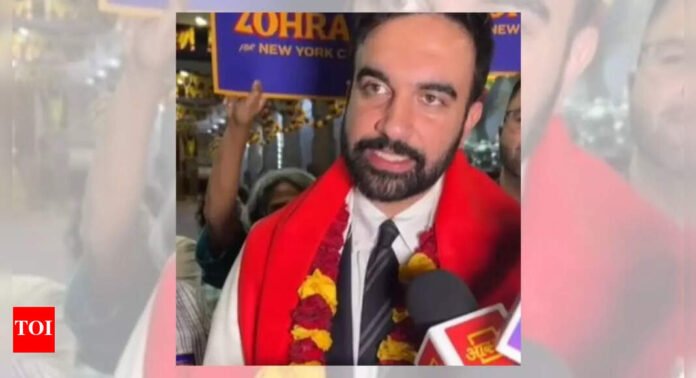 'I am proud that my mother's family is Hindu': Zohran Mamdani visits New York's oldest temples; 'While being Muslim myself...' - The Times of India