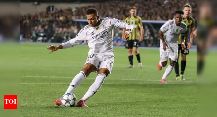 Kylian Mbappé hat trick leads Real Madrid to 5-0 win; Bayern Munich, Atlético, Chelsea shine | Football News - The Times of India