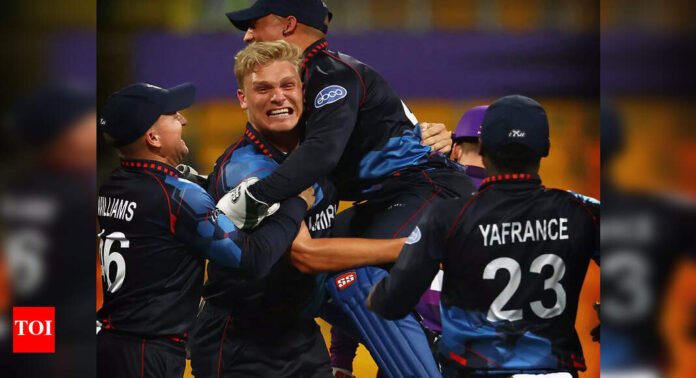 Namibia and Zimbabwe qualify for T20 World Cup 2026 after African Regional Final wins | Cricket News - The Times of India