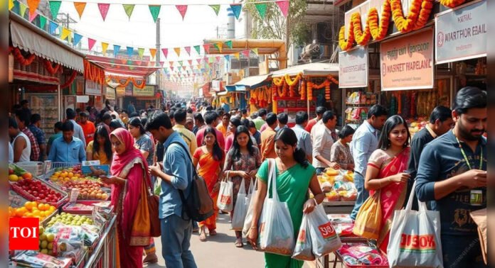 Navratri sales hit 10-year high on GST cuts: Officials - The Times of India
