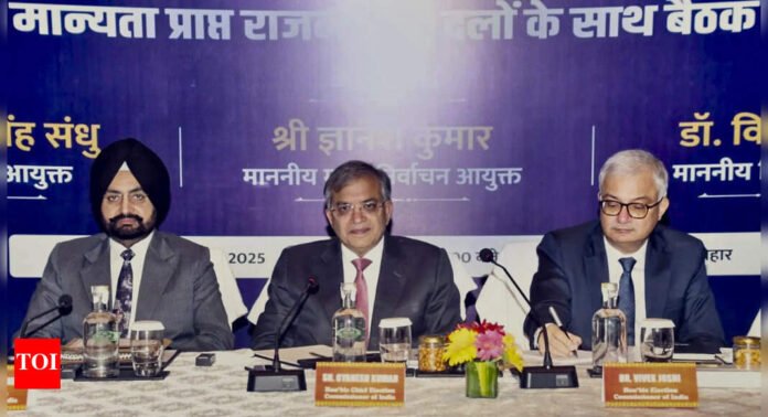 'Tally faces to ensure voters are genuine': Bihar BJP urges EC; RJD sees 'political ploy' | India News - The Times of India