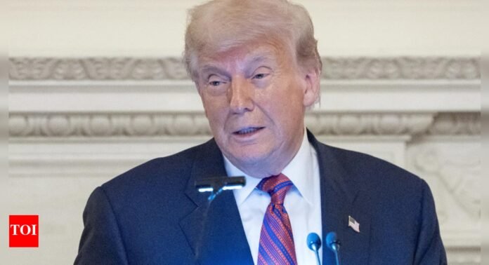 'Tariff is my favourite word': Trump says US getting 'rich as hell'; mocks critics - The Times of India