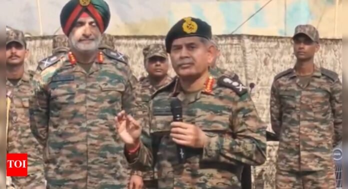 'Won't maintain restraint like Op Sindoor 1.0': Army chief's big 'geography' warning to Pakistan - watch | India News - The Times of India